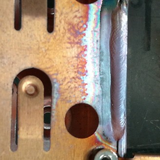 3024紫铜连续焊接的激光焊接加工