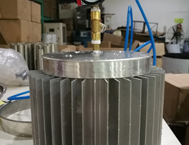 50016连续焊铝合金承压测试